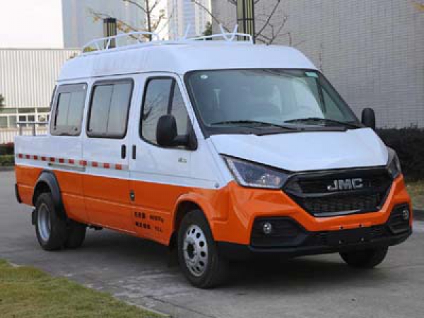 江鈴特順13座中頂電力工程車(chē)(上藍(lán)牌)